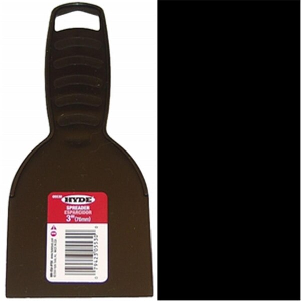 Hyde Industrial Blade Solutions 5530 3 in. Black Plastic Scraper 79423055300 - main